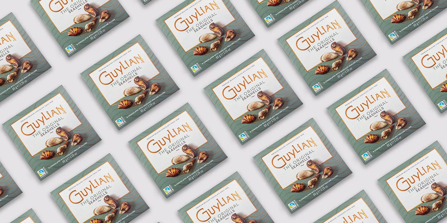Guylian Belgian Chocolate Sea Shells Original Pralinè Hazelnut