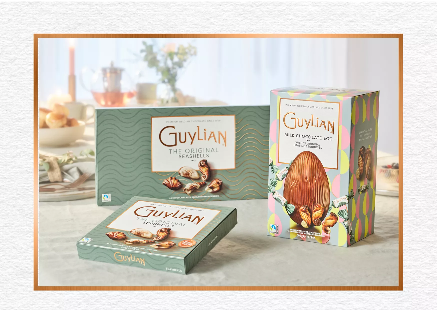 Guylian 22-Piece Chocolate Seashells Original Praliné